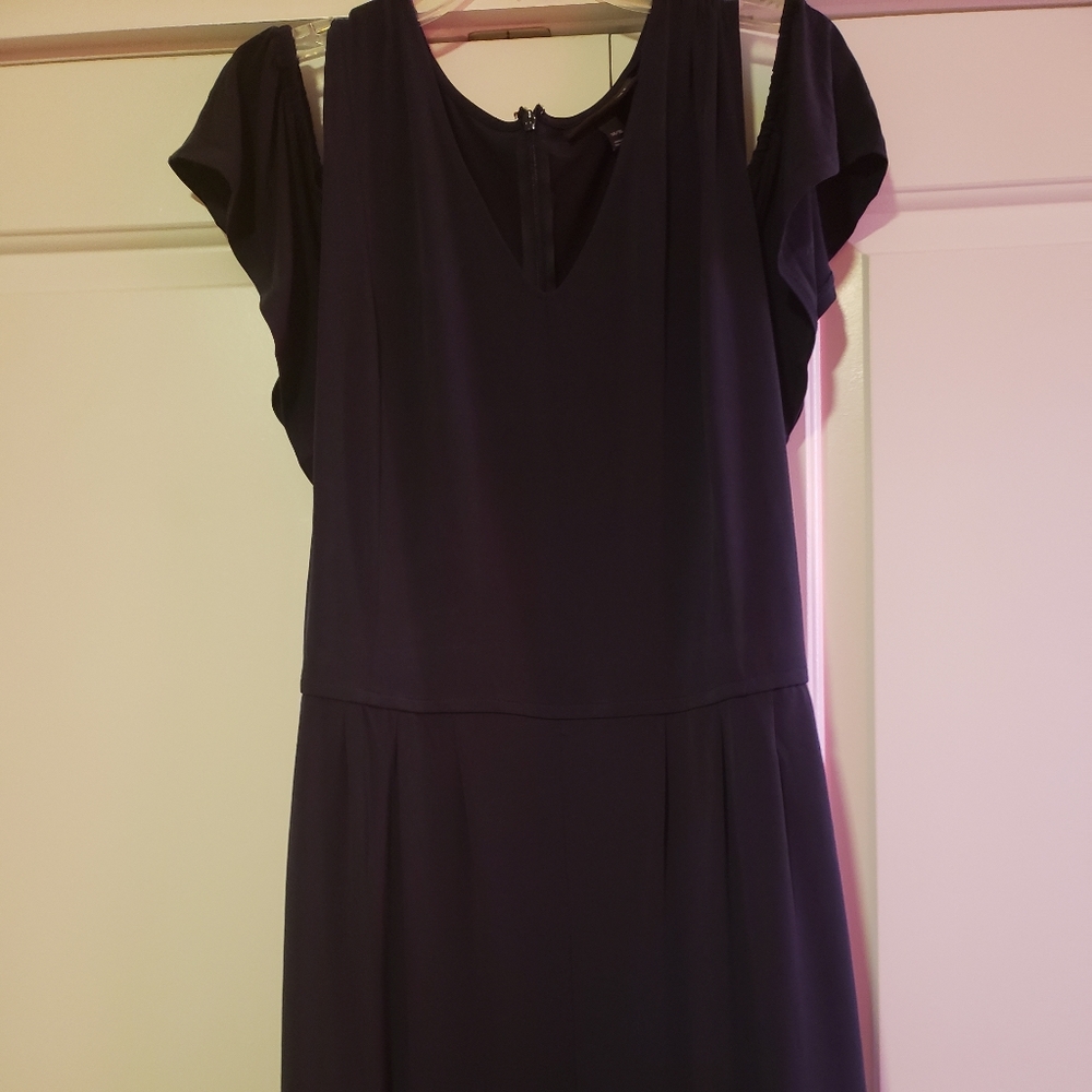 Lane Bryant Navy Blue Romper  SIze 14/16